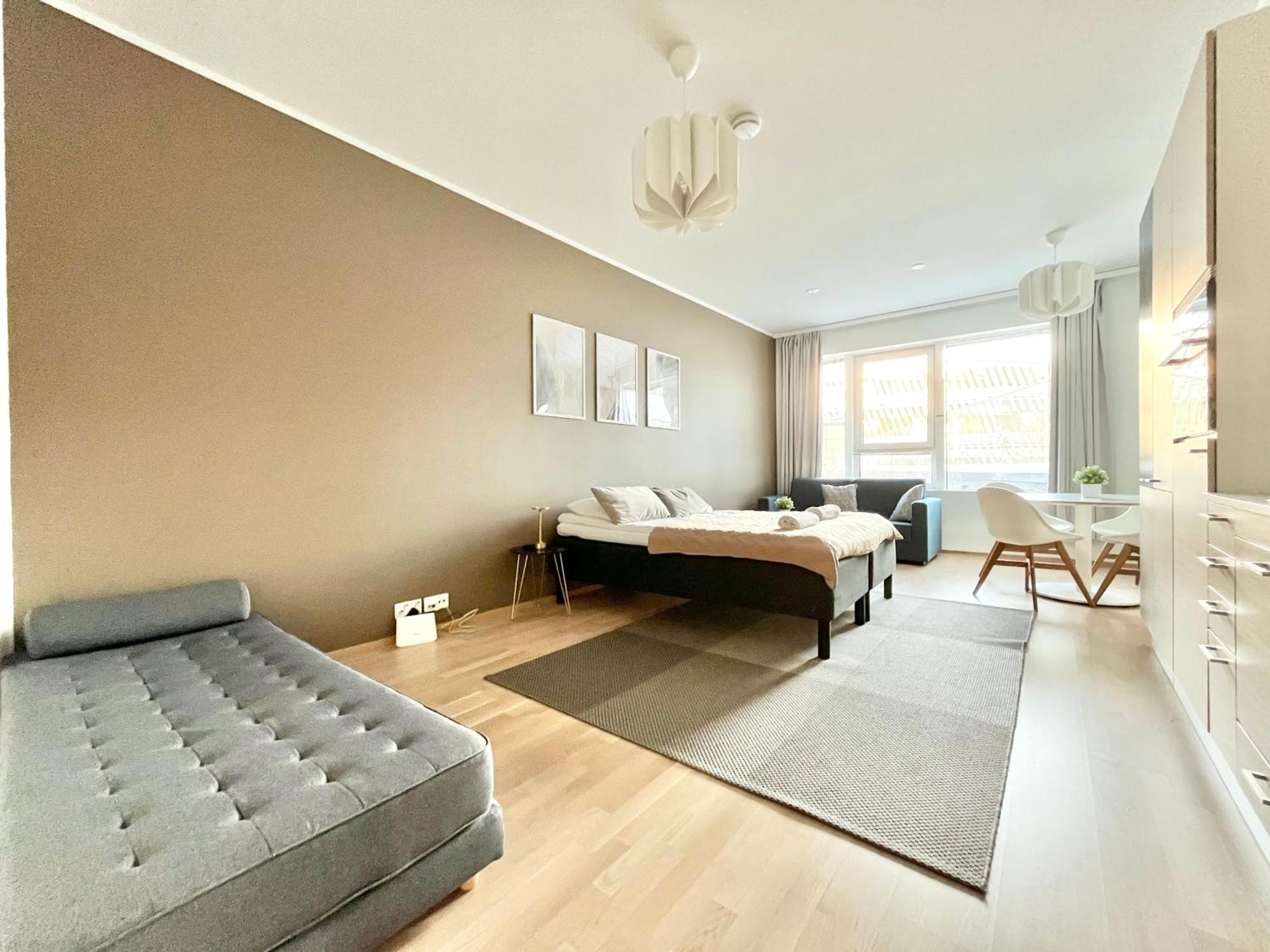 City Home Finland Arena Studio - Perfect Location In Downtown Of Tampere And Great Amenities מראה חיצוני תמונה
