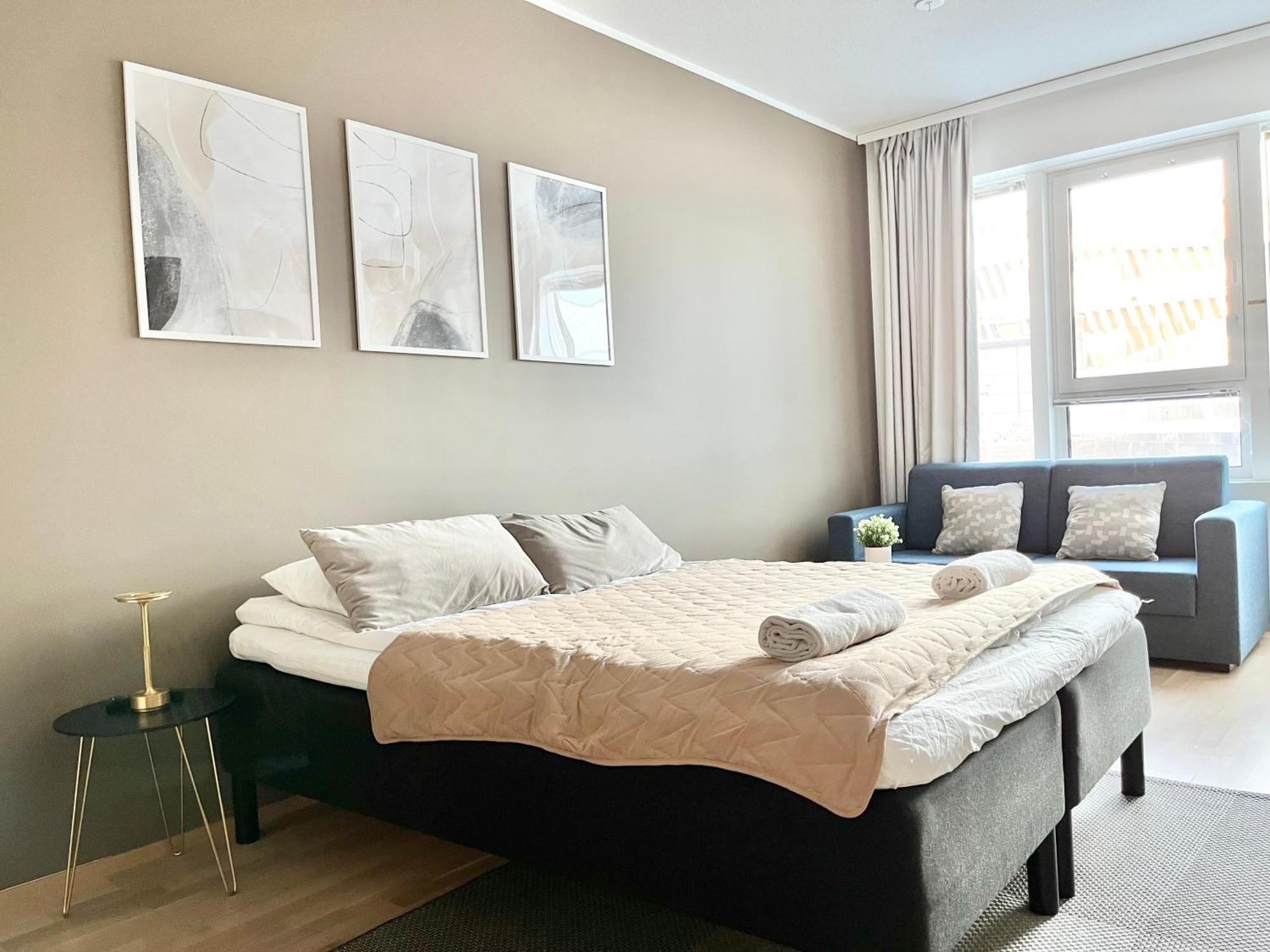 City Home Finland Arena Studio - Perfect Location In Downtown Of Tampere And Great Amenities מראה חיצוני תמונה