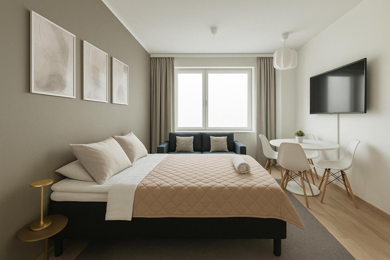 City Home Finland Arena Studio - Perfect Location In Downtown Of Tampere And Great Amenities מראה חיצוני תמונה