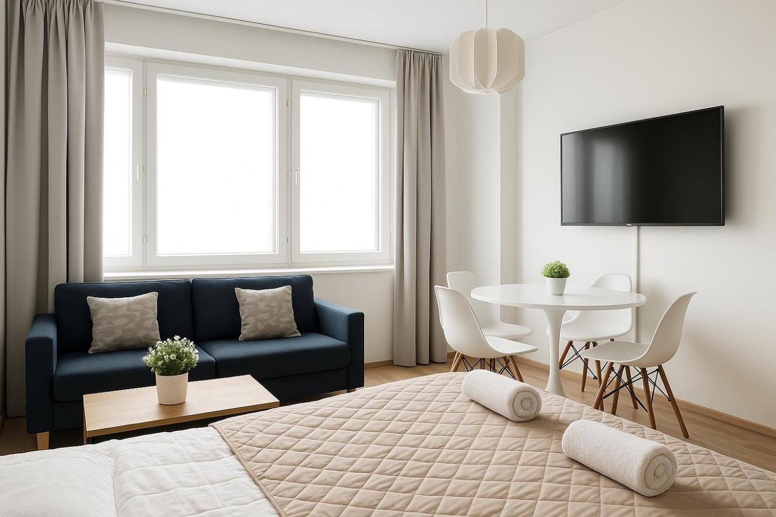 City Home Finland Arena Studio - Perfect Location In Downtown Of Tampere And Great Amenities מראה חיצוני תמונה
